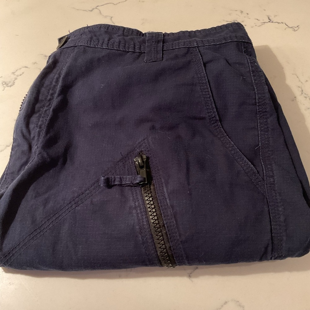 INC International Concepts Dark Blue Cargo Shorts